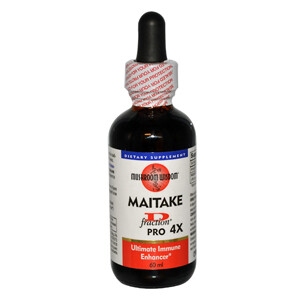 Maitake Pro 4x  D-Fraction Extracto Liquido - Mushroom Wisdom